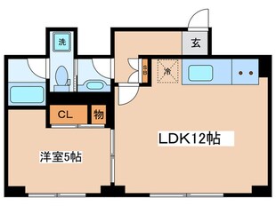 ドムスアキモトの物件間取画像